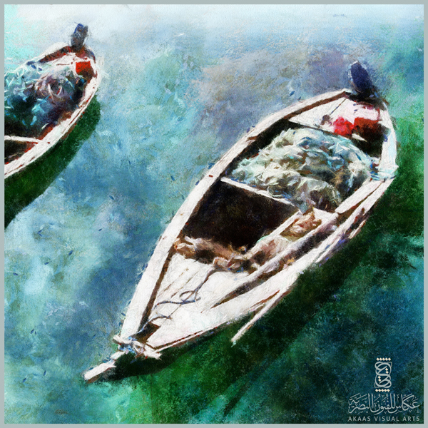 Small wooden boats – edited